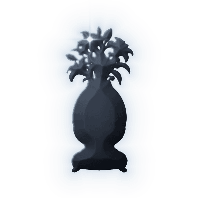 Silhouette of Rose Quartz Egg