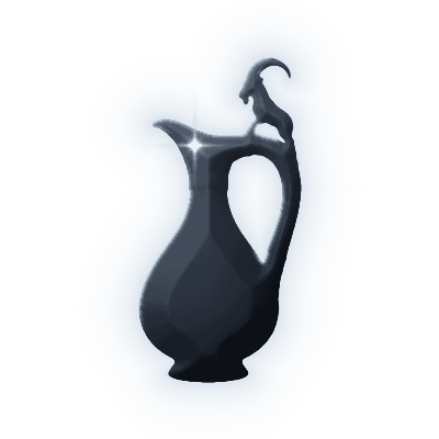 Silhouette of Al-'Aziz rock crystal ewer