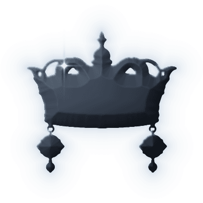 Silhouette of Crown of Queen Maria of Romania