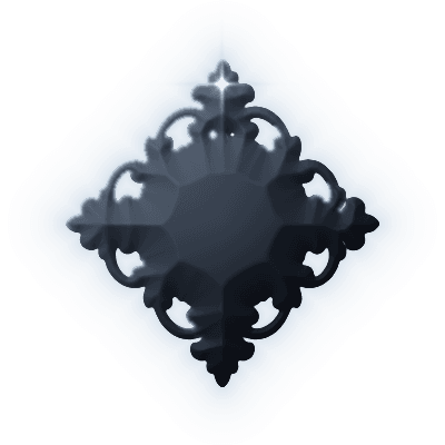Silhouette of Pale Moon Cameo