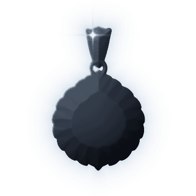 Silhouette of Dragon's Eye Pendant