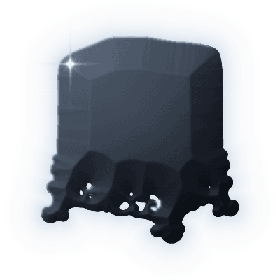 Silhouette of Meat-Shaped Stone