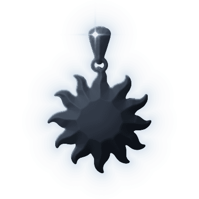Silhouette of Ember Spark Pendant