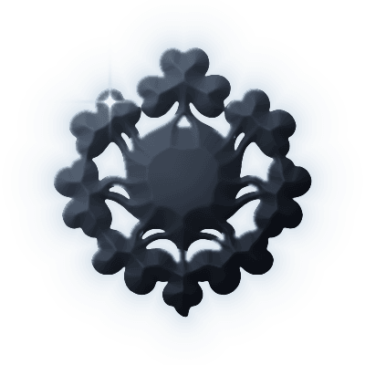 Silhouette of Meadow Spark Brooch