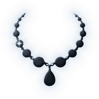 Silhouette of Carnival Blaze Necklace