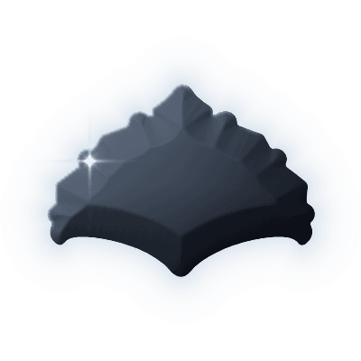 Silhouette of Sunstone Brooch