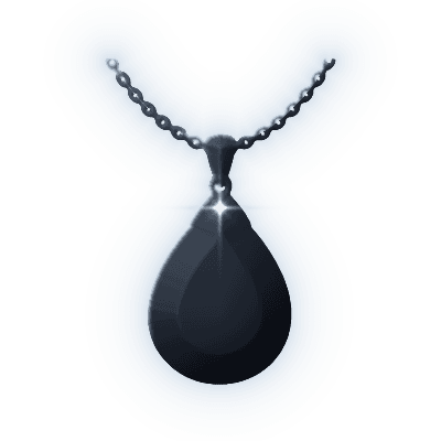 Silhouette of Needlefall Necklace