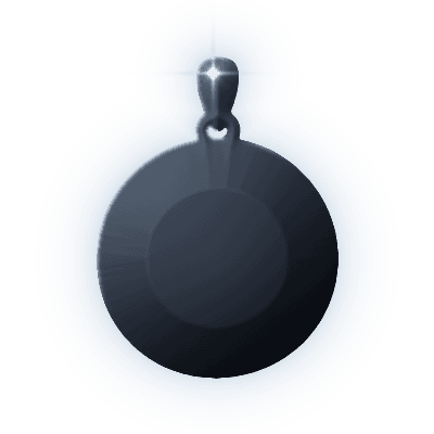 Silhouette of Aureate Pendant