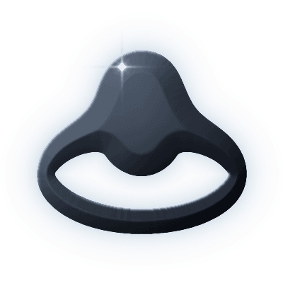 Silhouette of Greenhair Ring