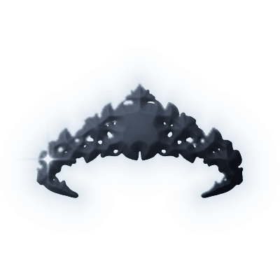 Silhouette of Strawberry Fair Tiara