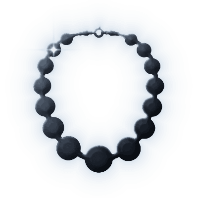 Silhouette of Scarlet Band Necklace