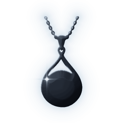 Silhouette of Petalfall Pendant