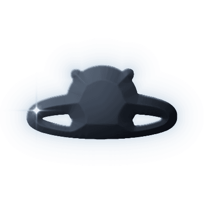 Silhouette of First Bloom Ring