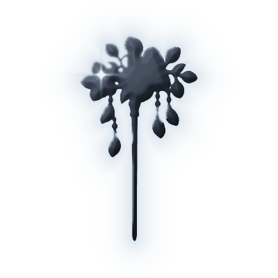 Silhouette of Cherry Blossom Kanzashi