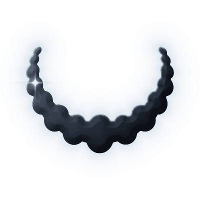 Silhouette of Spectrolite Collar