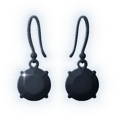 Silhouette of Nile Drop Earrings