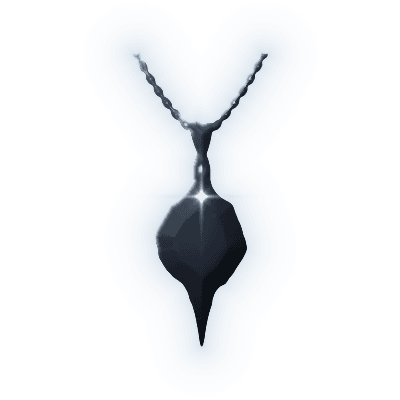 Silhouette of Glacier Pendant