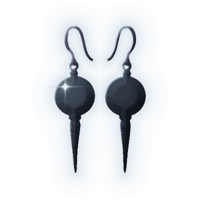 Silhouette of Frostspear Earrings