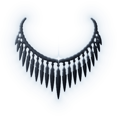 Silhouette of Frost Queen's Necklace