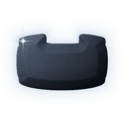 Silhouette of Ember Throne Cuff