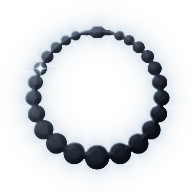 Silhouette of Hutton-Mdivani Necklace