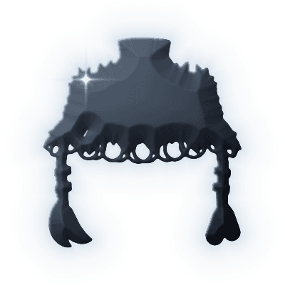 Silhouette of Queen Puabi's headdress