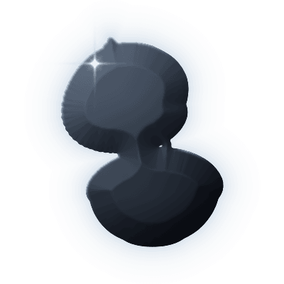 Silhouette of Lapis Lazuli (Faberge egg)