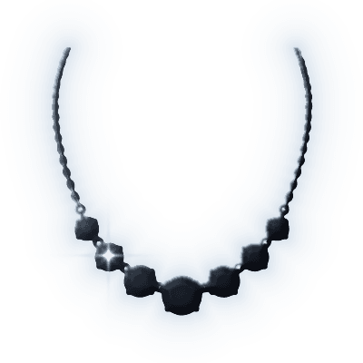 Silhouette of Voyager's Violet Necklace