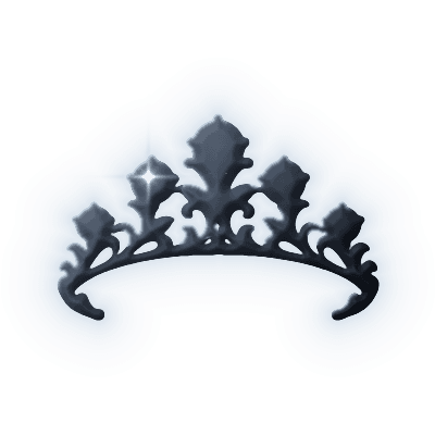 Silhouette of Evening Stone Tiara