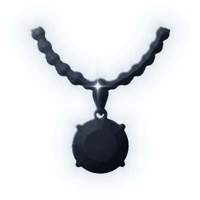 Silhouette of Rose Kunzite Pendant