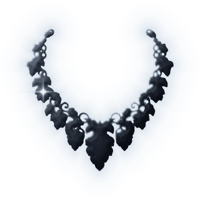 Silhouette of Cape Vineyard Necklace