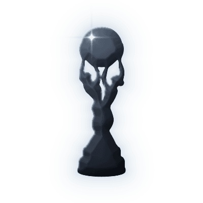 Silhouette of FIFA World Cup Trophy