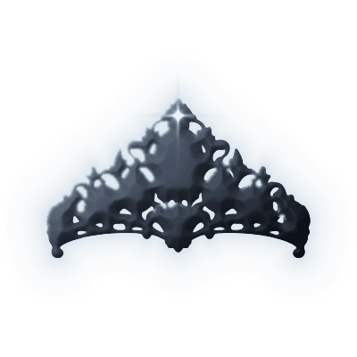 Silhouette of Red Centre Tiara