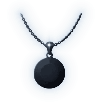 Silhouette of Pinto Pendant