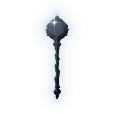Silhouette of Primordial Pond Sceptre