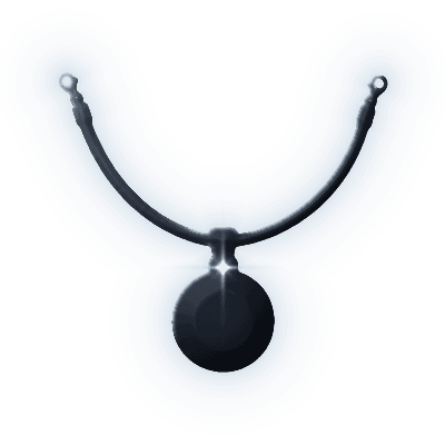 Silhouette of Gitche Gumee Pendant