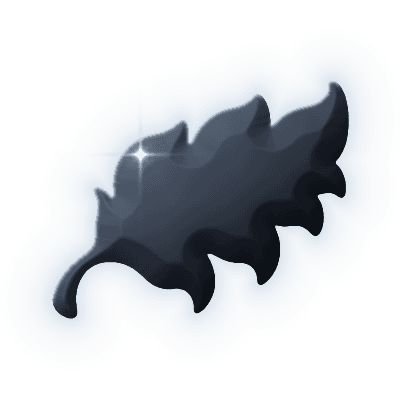Silhouette of Patina Brooch