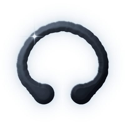 Silhouette of Warrior King's Torc