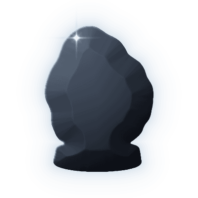 Silhouette of Fire of Australia opal