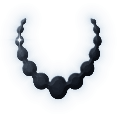 Silhouette of Crimson Tiger Collar
