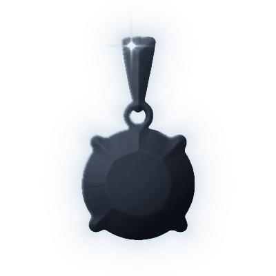 Silhouette of Winter Tide Pendant