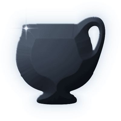Silhouette of Barber Cup