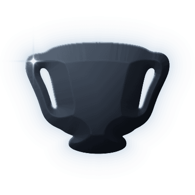 Silhouette of Crawford Cup