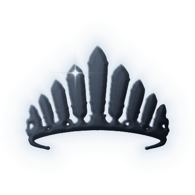 Silhouette of Alpine Blade Tiara