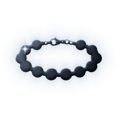 Silhouette of Meadow Bead Bracelet
