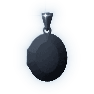 Silhouette of Serpentine Locket