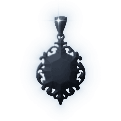 Silhouette of Evening Emerald Pendant