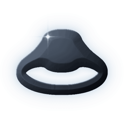 Silhouette of Zabargad Ring