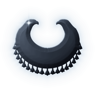 Silhouette of Ptolemy's Topazios Collar