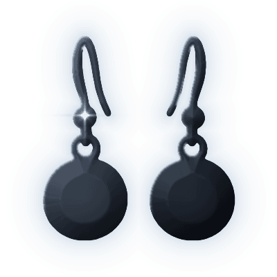 Silhouette of Crossroads Earrings